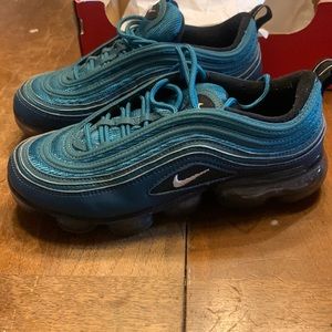 Nike vapor max 97a size 7.5 sea green
